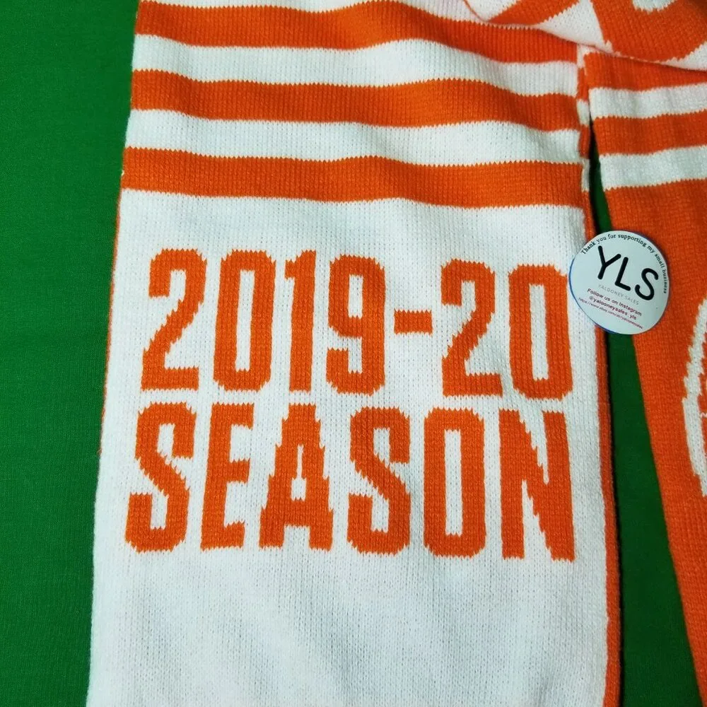 Anaheim Ducks Orange Alliance 2019-20 Season Ticket Holder Scarf EUC